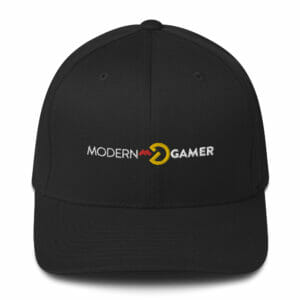 Modern Gamer Flexfit White Logo